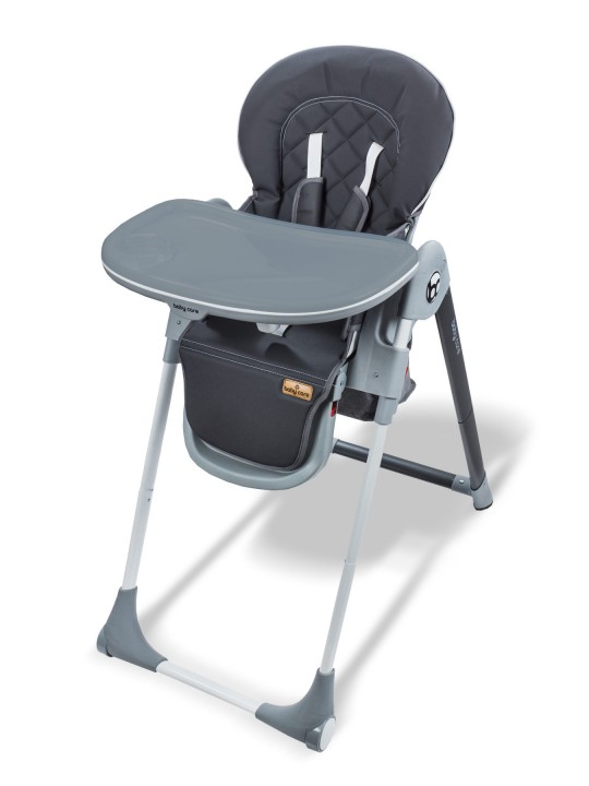 Nurbebe.com.tr | BabyCare | Baby Care Mama Sandalyesi - Bc 515 Multiflex Katlanır Mama Sandalyesi - Gri